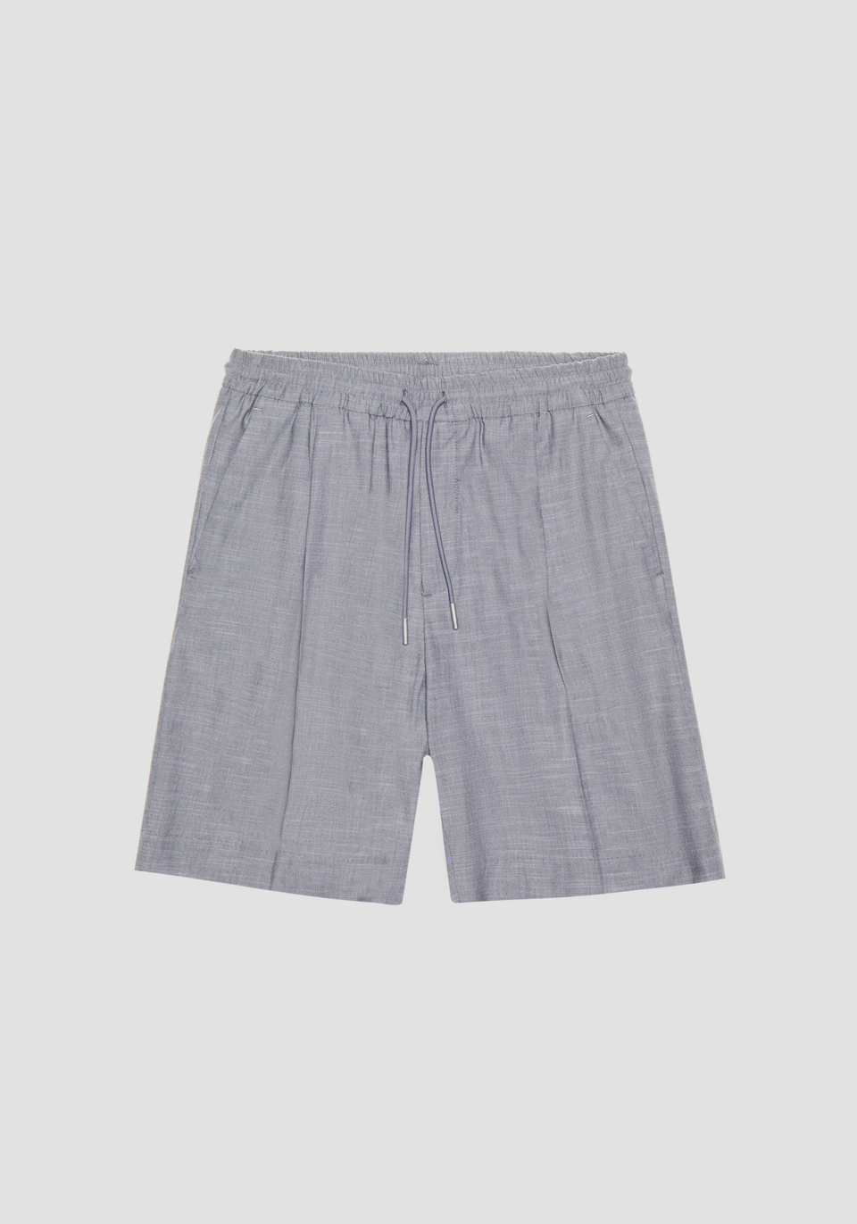 "NEIL" REGULAR-FIT SHORTS IN STRETCH FABRIC WITH SLUB EFFECT - Antony Morato Online Shop