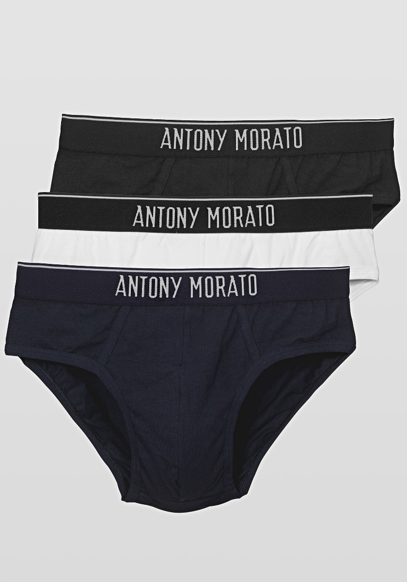 PACK OF 3 BRIEFS IN AN ARRAY OF COLOUR - Antony Morato Online Shop