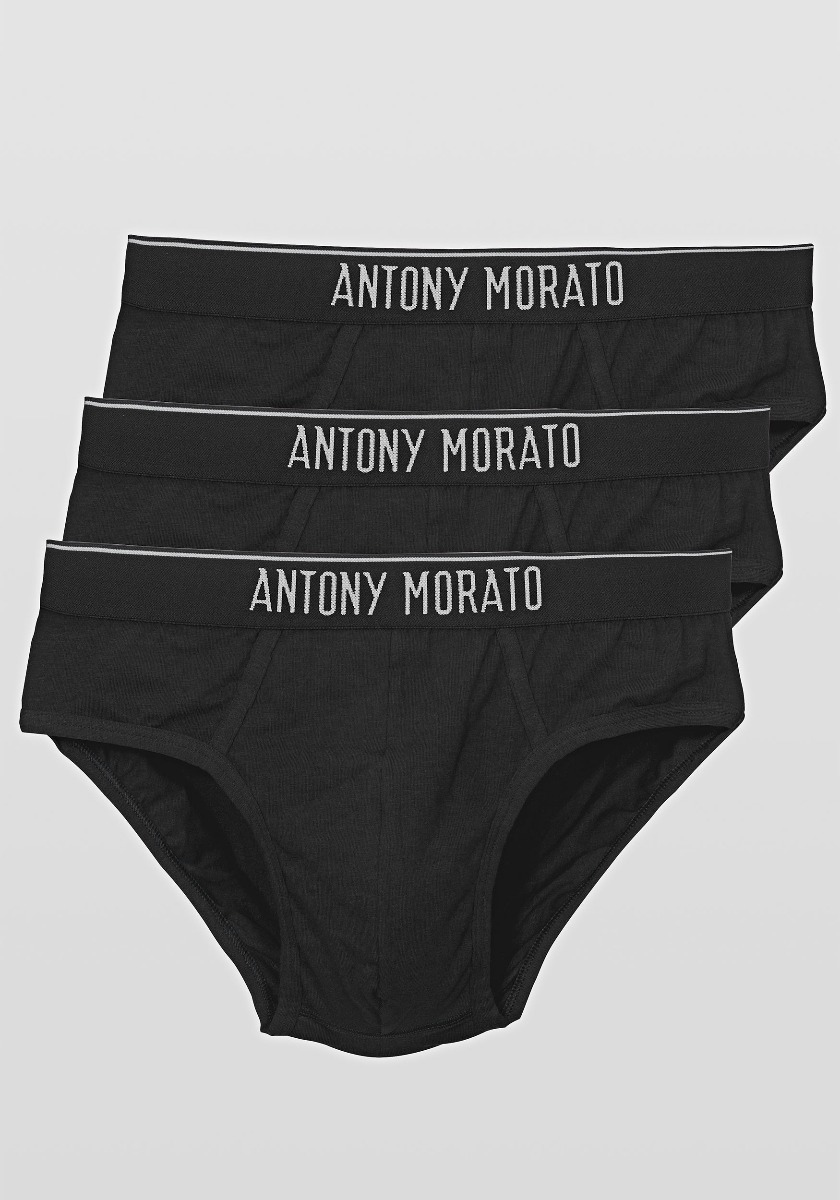 PAQUETE DE 3 SLIPS LISOS - Antony Morato Online Shop