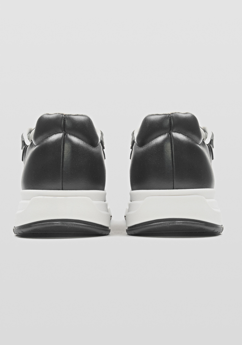 "GALE" LOW-TOP SNEAKER IN SOFT LEATHER WITH FABRIC LINING - Antony Morato Online Shop
