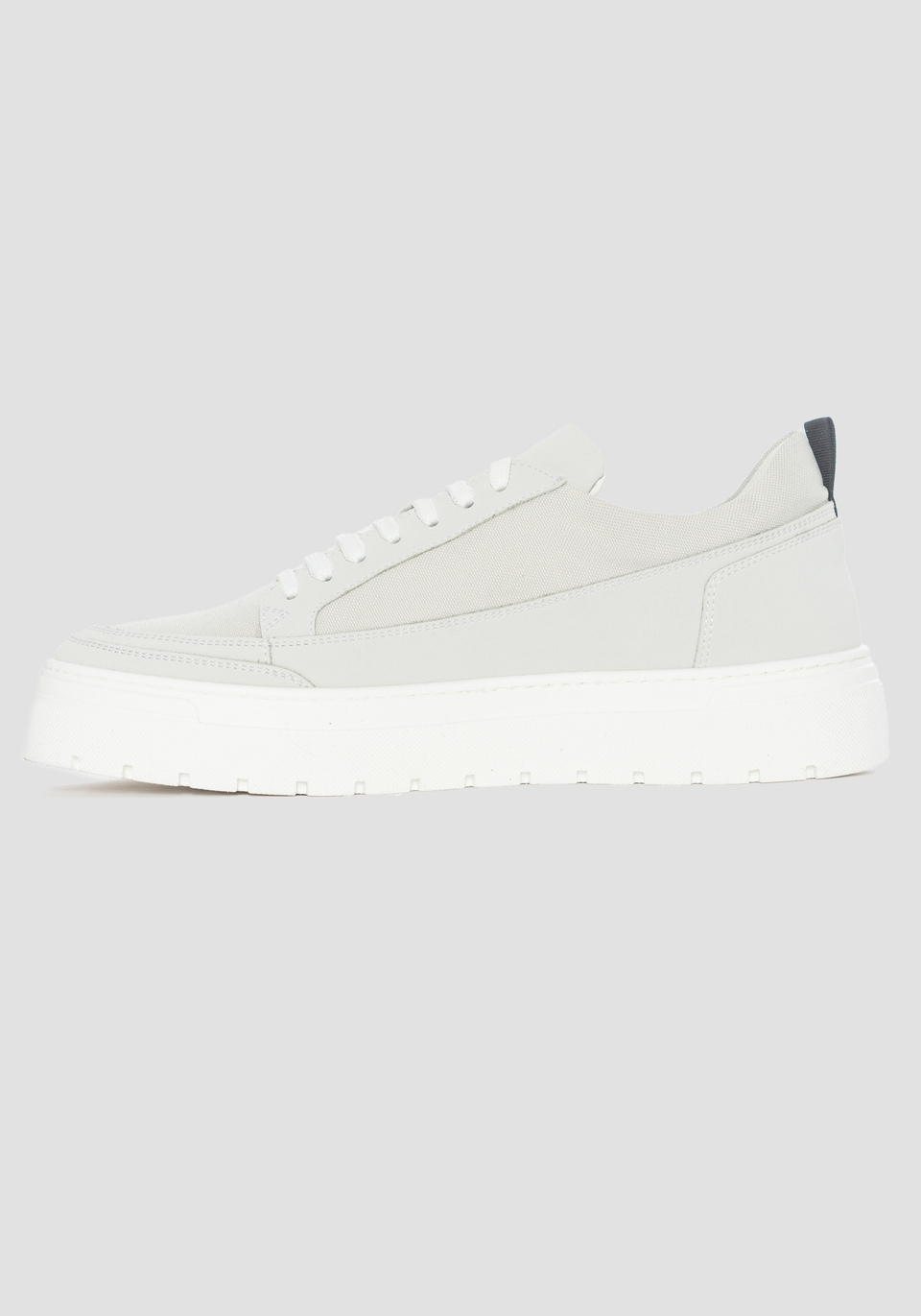 “FLINT” SNEAKER IN RECYCLED FABRIC AND NUBUCK - Antony Morato Online Shop
