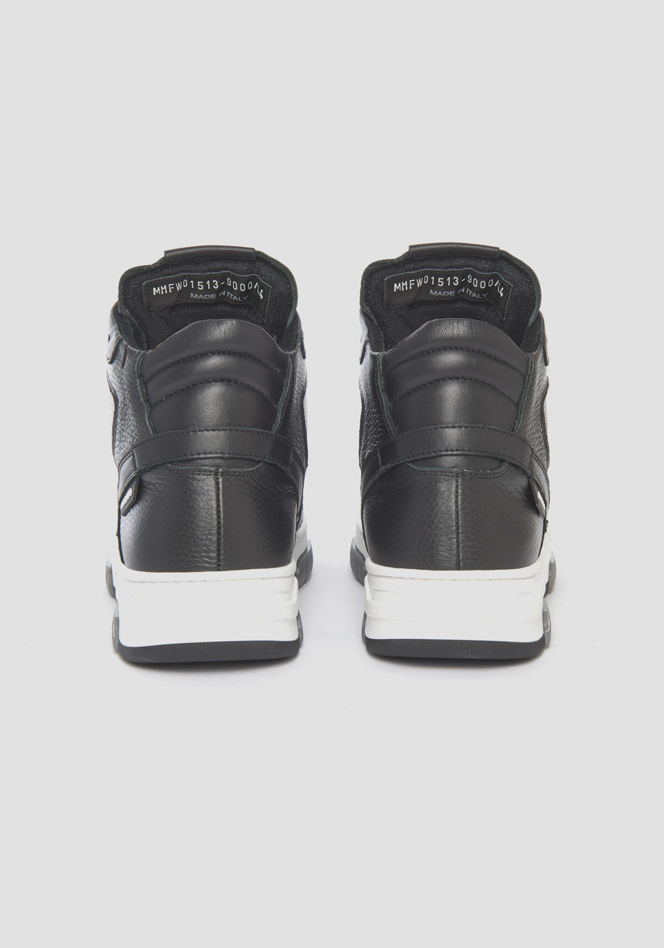 "KENDALL" MID SNEAKERS IN LEATHER - Antony Morato Online Shop