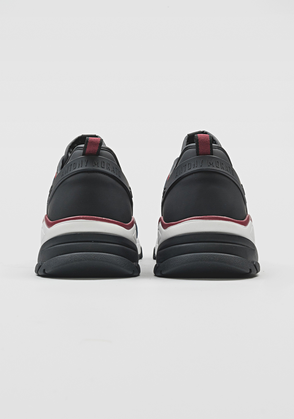 RUNNING-SNEAKER AUS NYLON MIT DETAILS AUS WILDLEDER UND SYNTHETIK - Antony Morato Online Shop