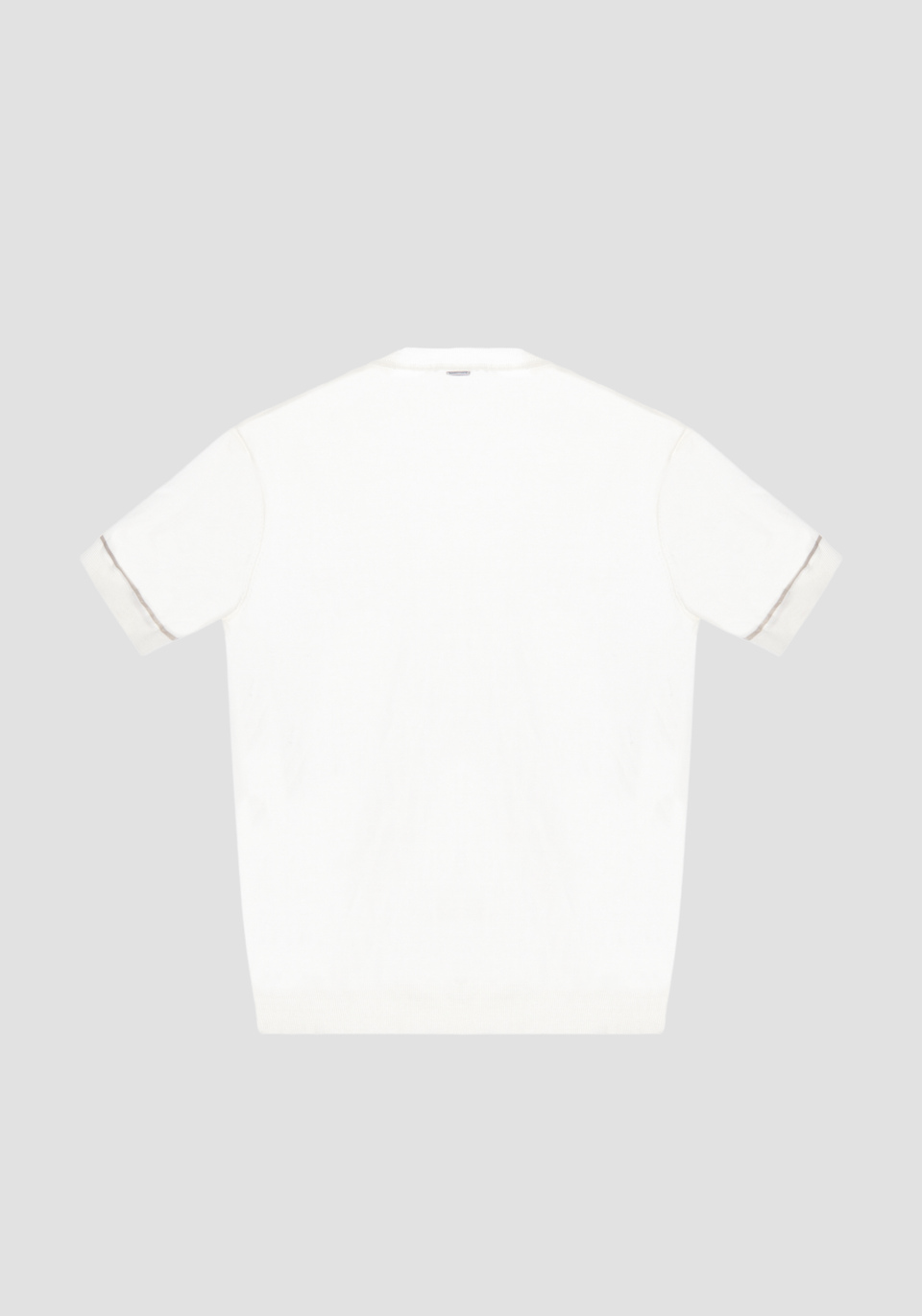 SLIM-FIT KNITTED T-SHIRT IN MERCERISED COTTON - Antony Morato Online Shop