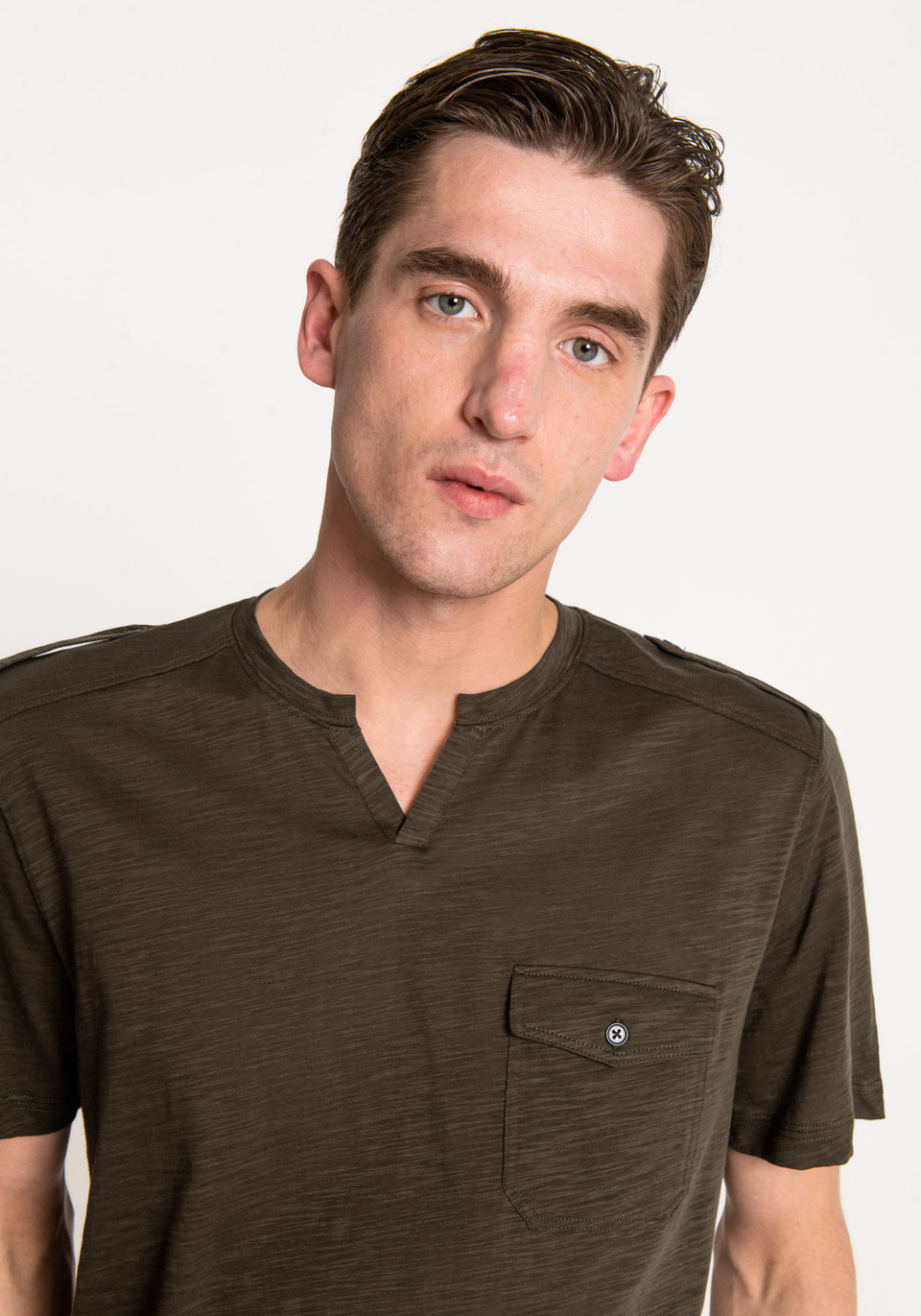 T-SHIRT MIT REGULAR-PASSFORM AUS 100 % BAUMWOLLE - Antony Morato Online Shop