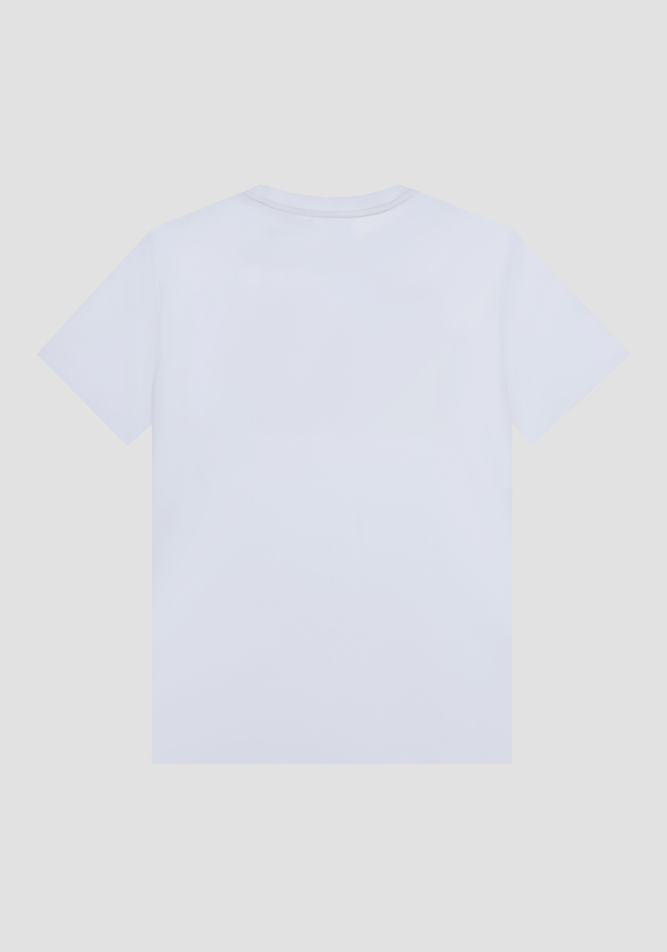 REGULAR FIT T-SHIRT IN PURE COTTON WITH RUBBERISED LOGO PRINT - Antony Morato Online Shop