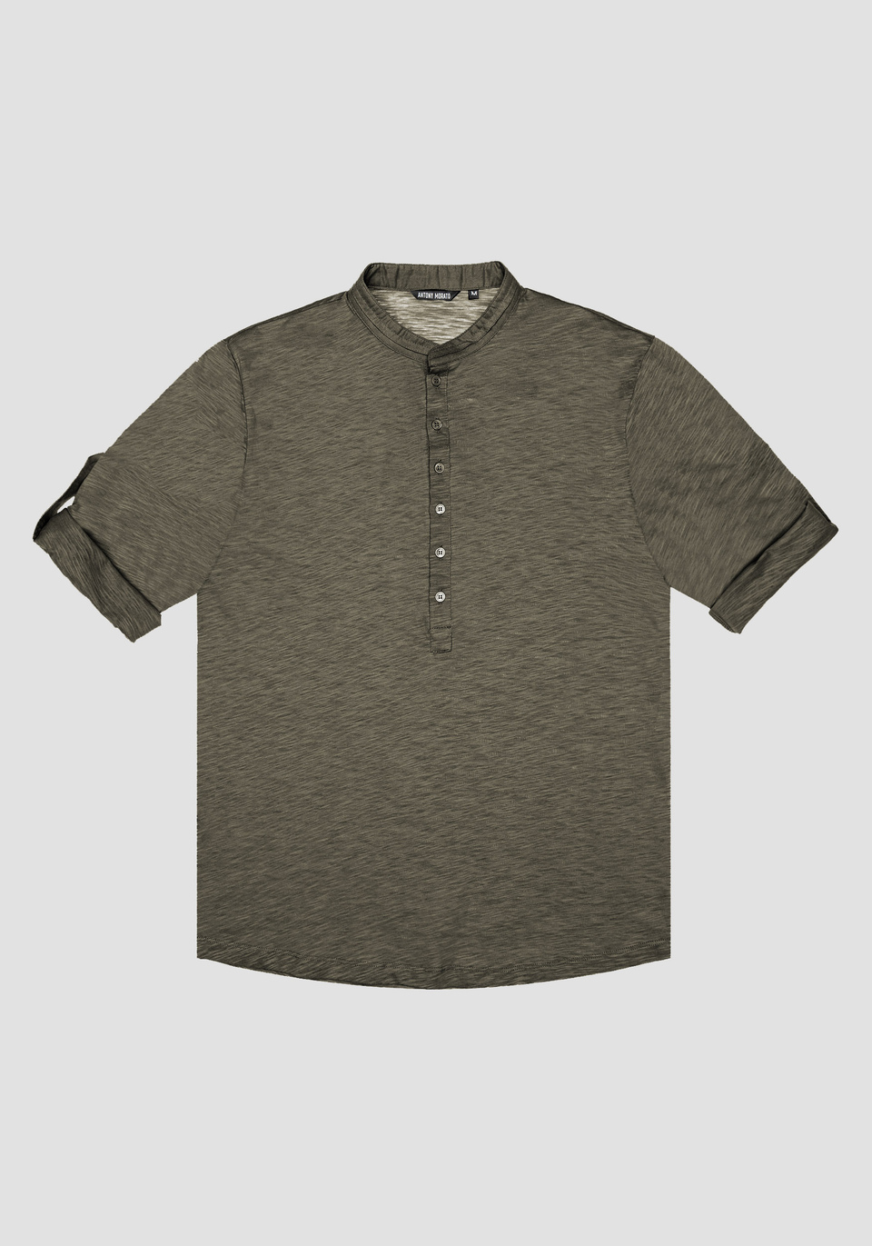 REGULAR-FIT T-SHIRT IN SOFT SLUB COTTON - Antony Morato Online Shop
