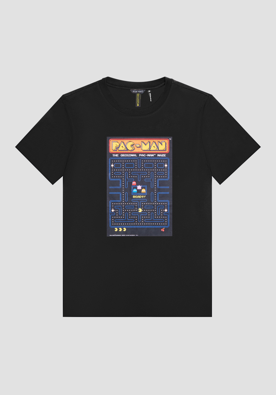REGULAR FIT T-SHIRT IN PURE COTTON WITH PAC-MAN PRINT - Antony Morato Online Shop