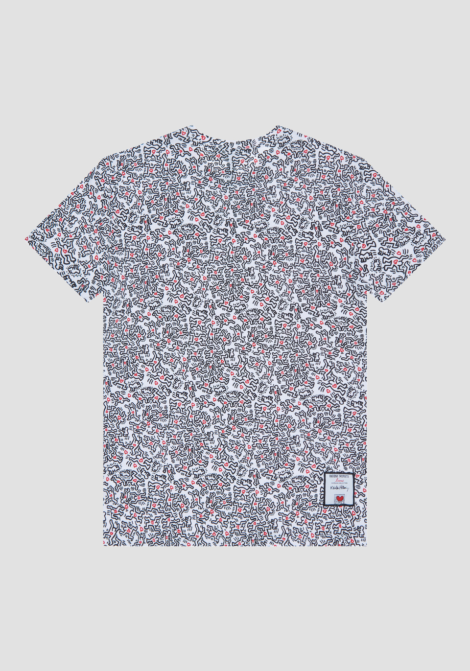 SLIM-FIT T-SHIRT WITH KEITH HARING PRINT - Antony Morato Online Shop