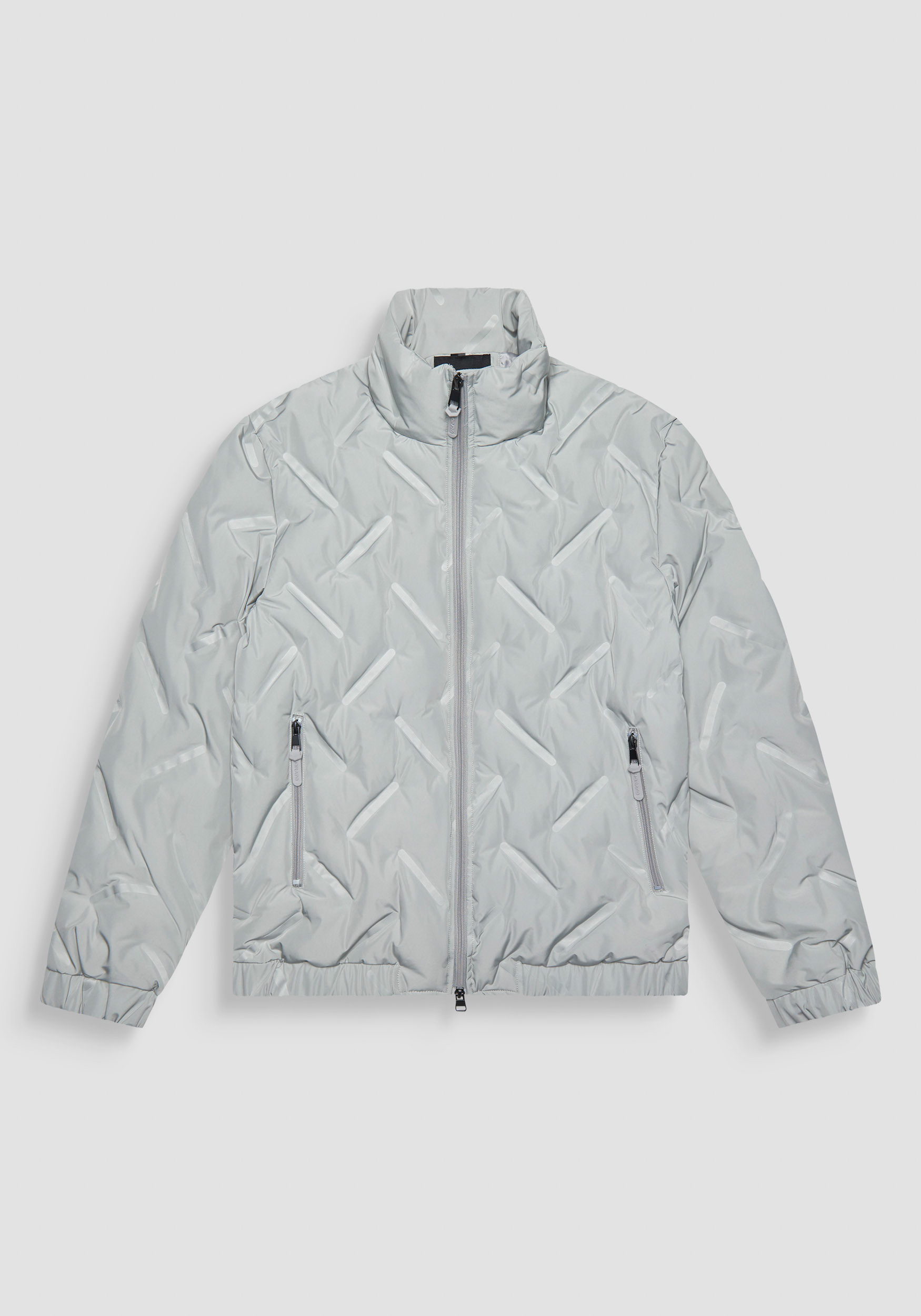 Calvin klein reflective raincoat new arrivals