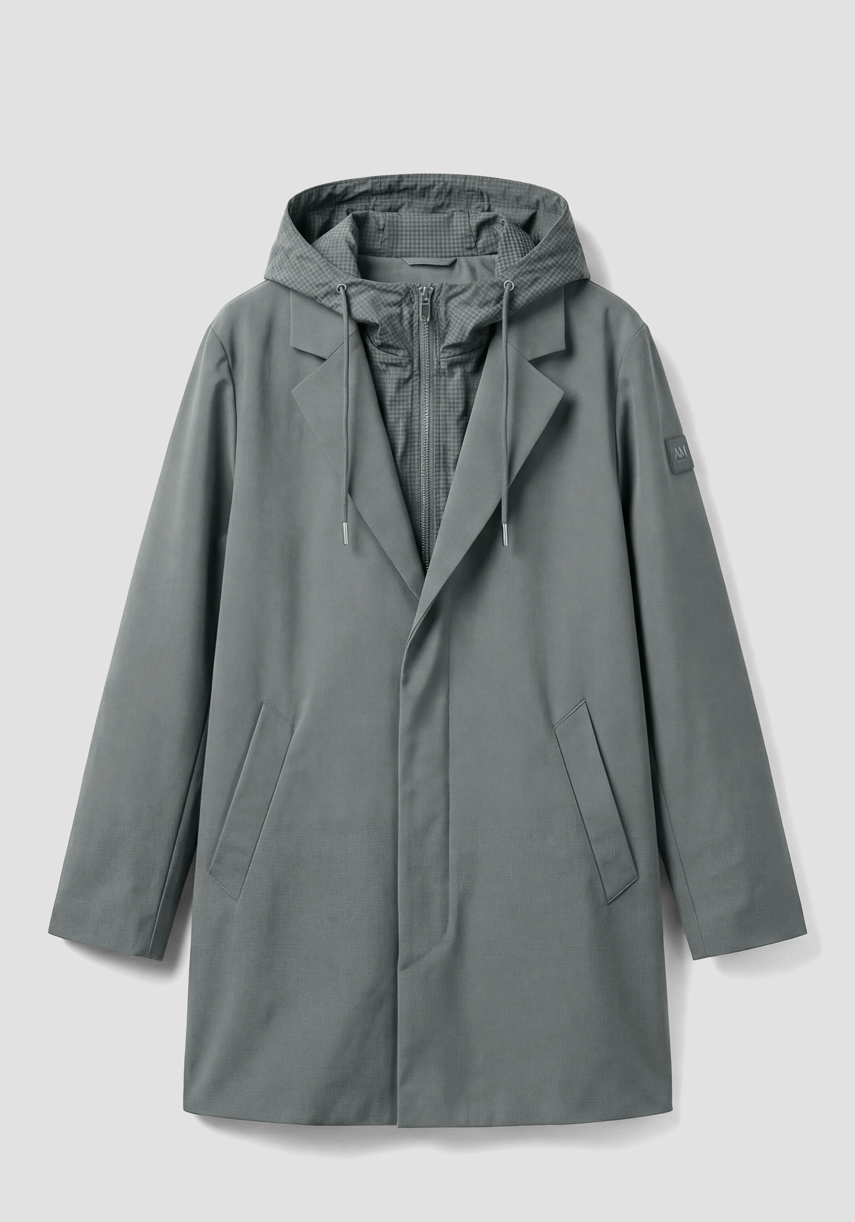 REGULAR-FIT WATERPROOF JACKET IN TECHNICAL FABRIC | Antony Morato