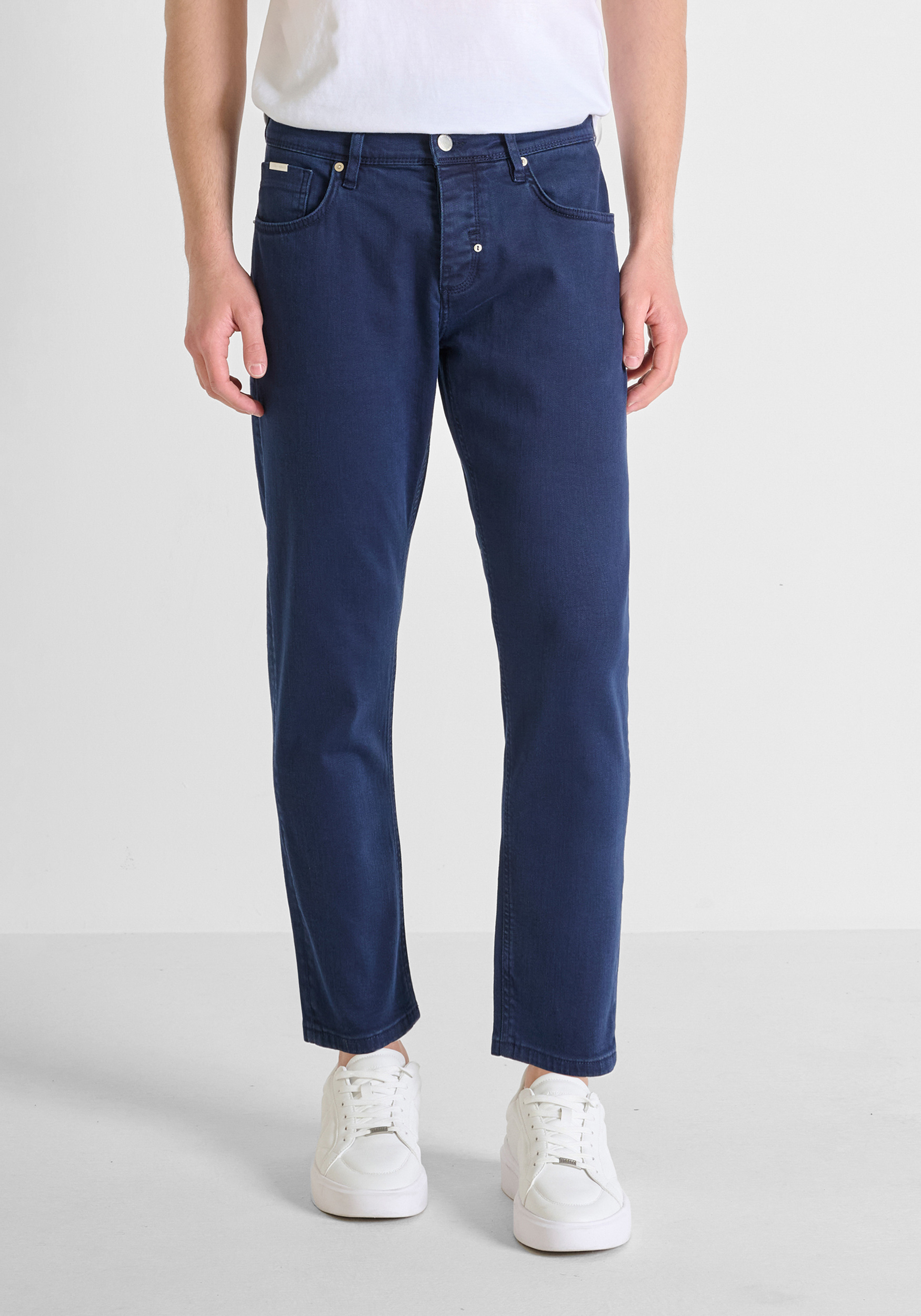 VAQUEROS «ARGON» SLIM FIT TOBILLEROS EN TEJIDO VAQUERO ELÁSTICO