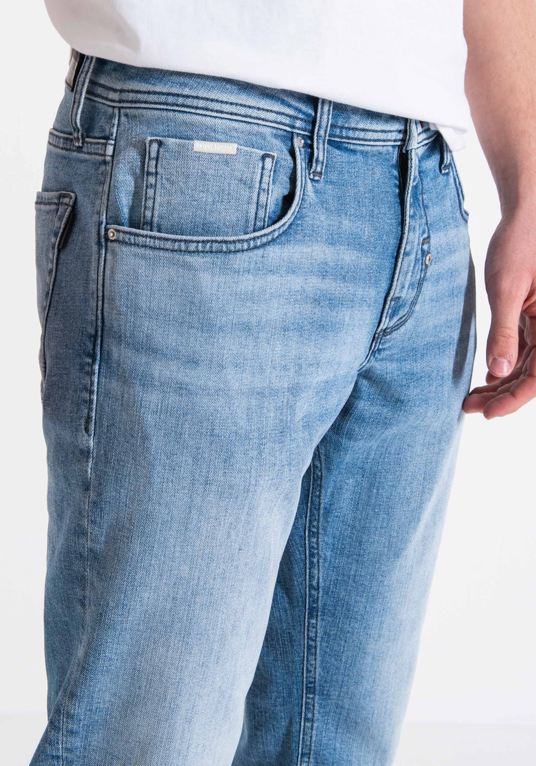 JEANS COMFORT TAPERED FIT „KURT“ AUS ELASTISCHEM DENIM | Antony Morato