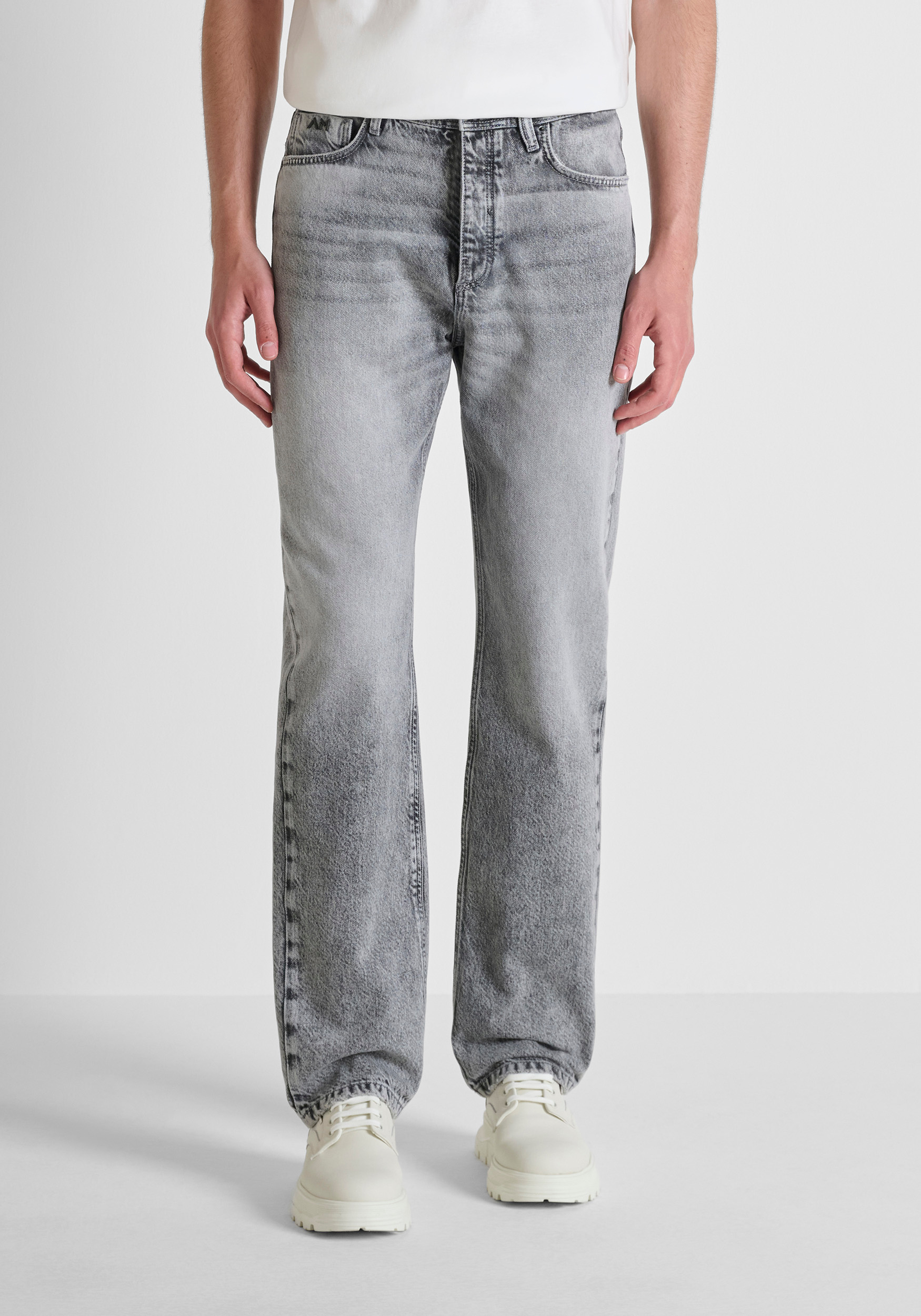 パンツ remake luster coating straight denim BRAD