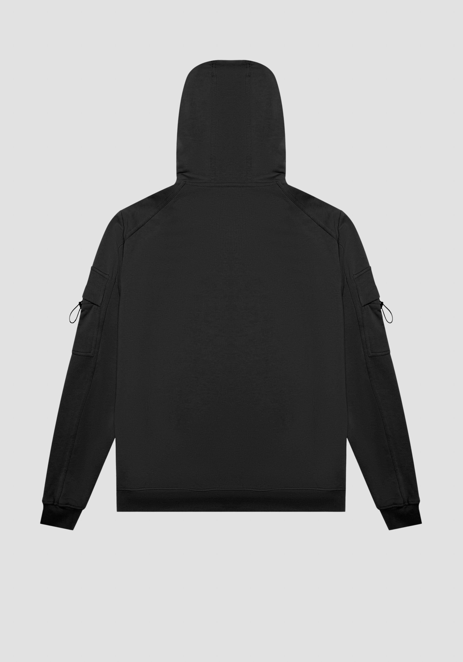 REGULAR FIT SWEATSHIRT IN SUSTAINABLE COTTON-POLYESTER STRETCH 