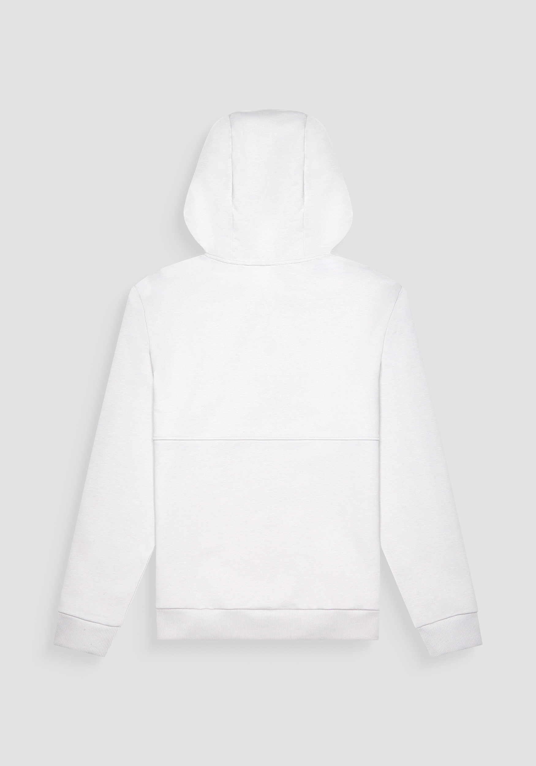 RELAXED FIT HOODIE IN LIGHT COTTON BLEND SUSTAINABLE FABRIC
