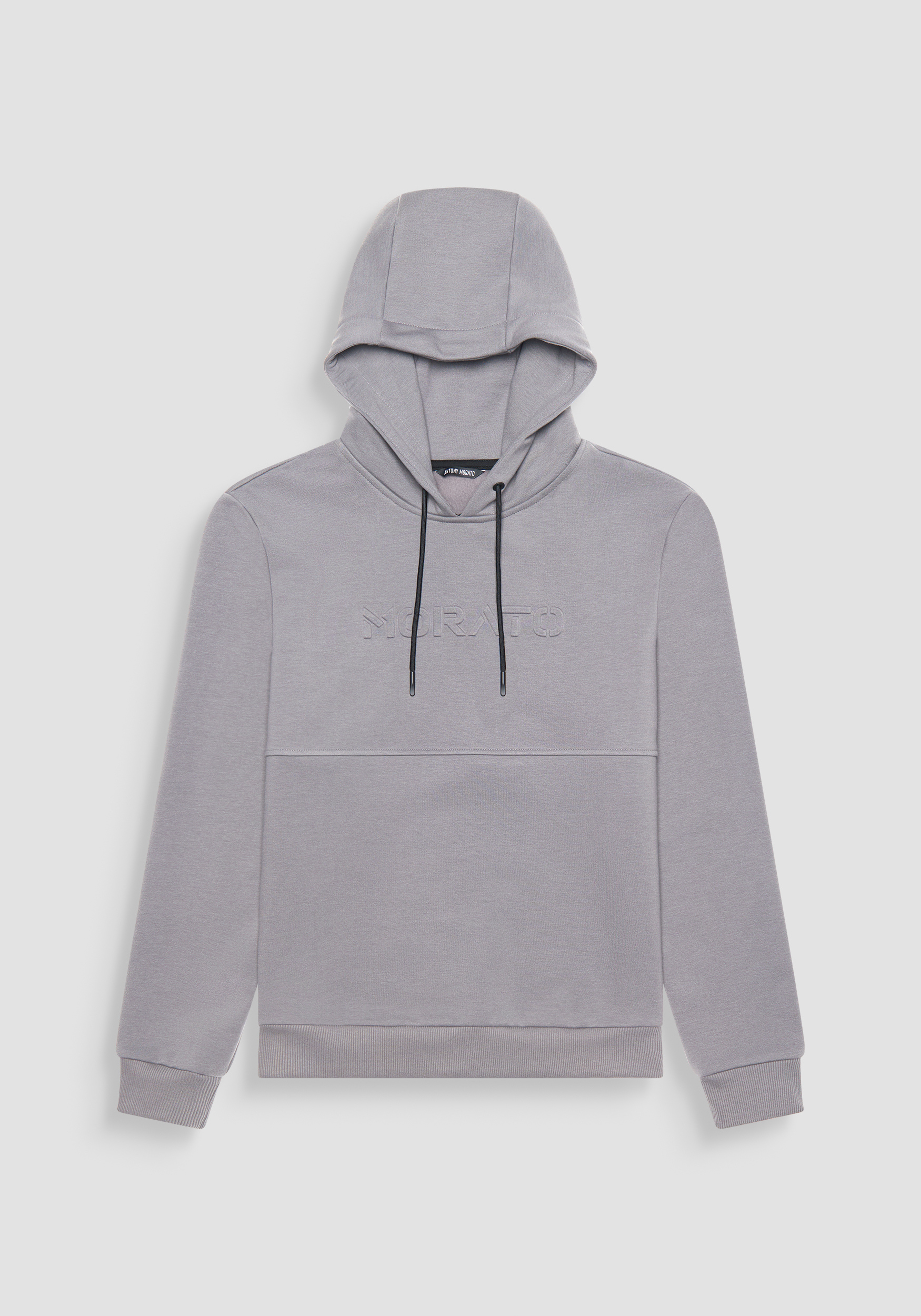 RELAXED FIT HOODIE IN LIGHT COTTON BLEND SUSTAINABLE FABRIC | Antony Morato