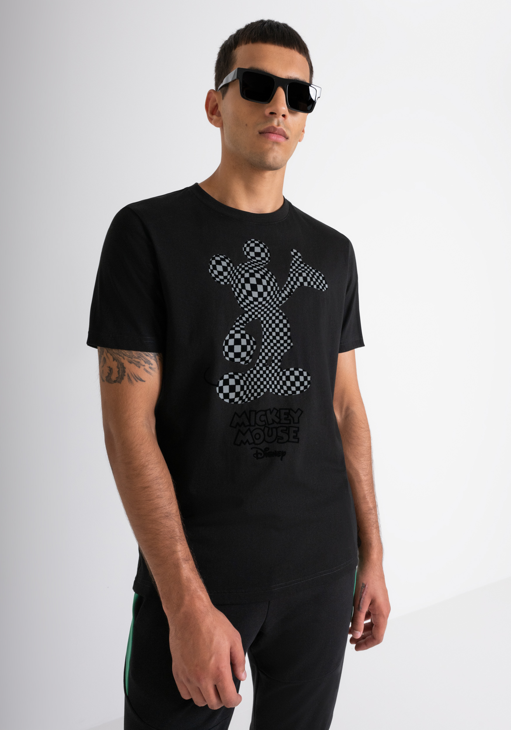 CAMISETA REGULAR FIT DE JERSEY DE ALGODÓN BLANCO CON ESTAMPADO