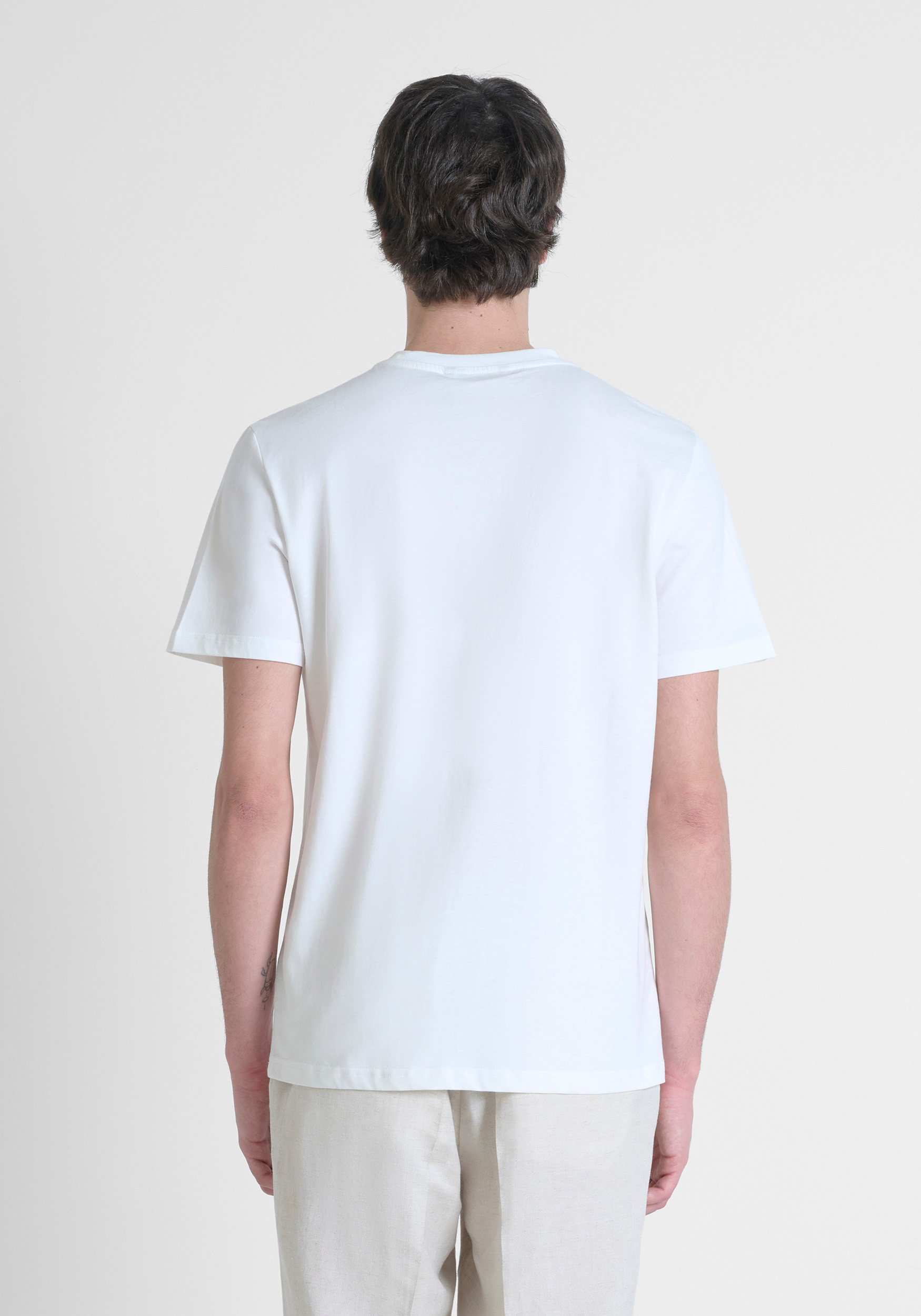 【送料&関税込】Marant Atoile Aby Regular Fit T-shirt Aby Tee-Shirt Woman beige | ISABEL MARANT Official online store