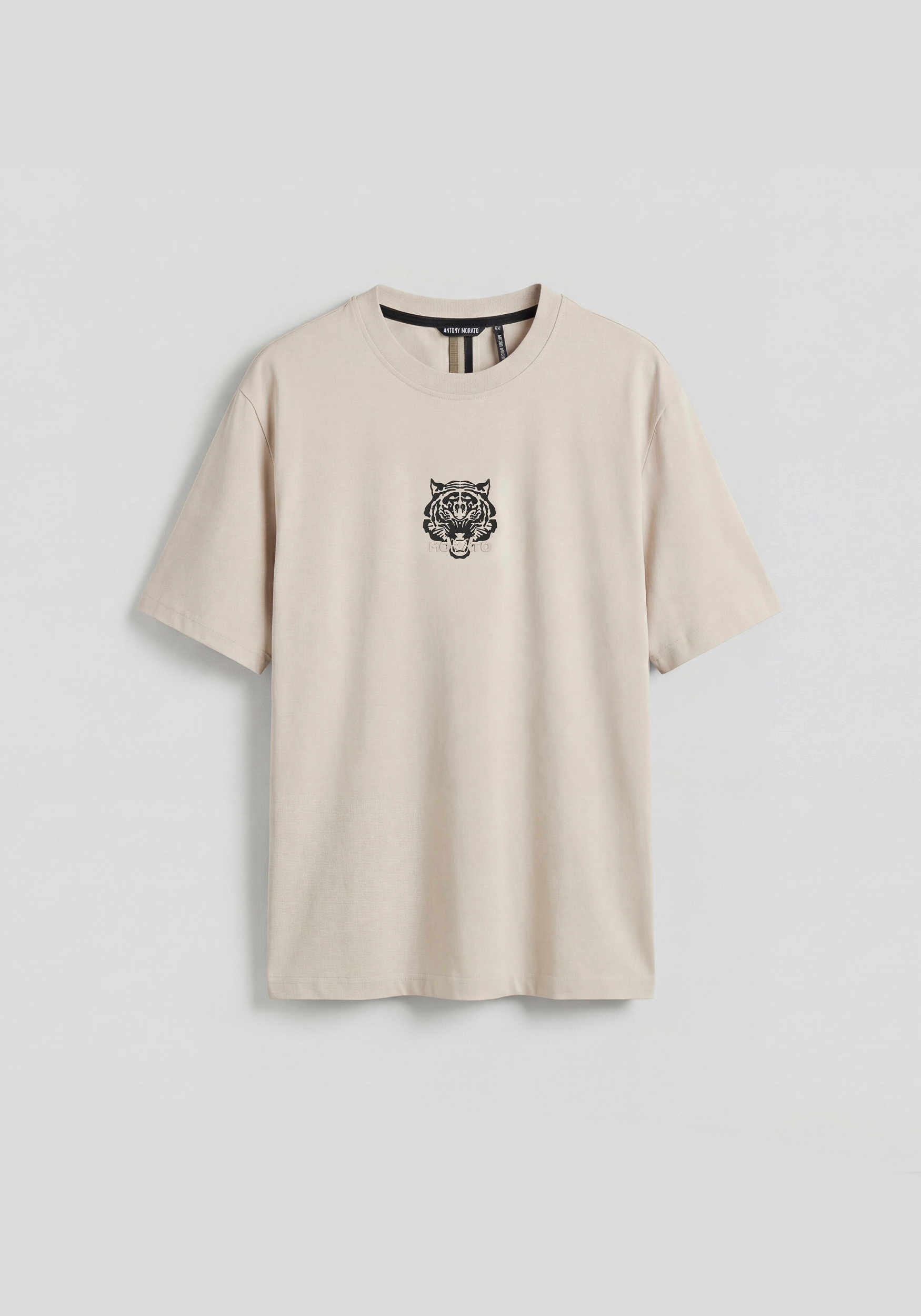 REGULAR-FIT COTTON JERSEY T-SHIRT WITH TIGER PRINT EARLY