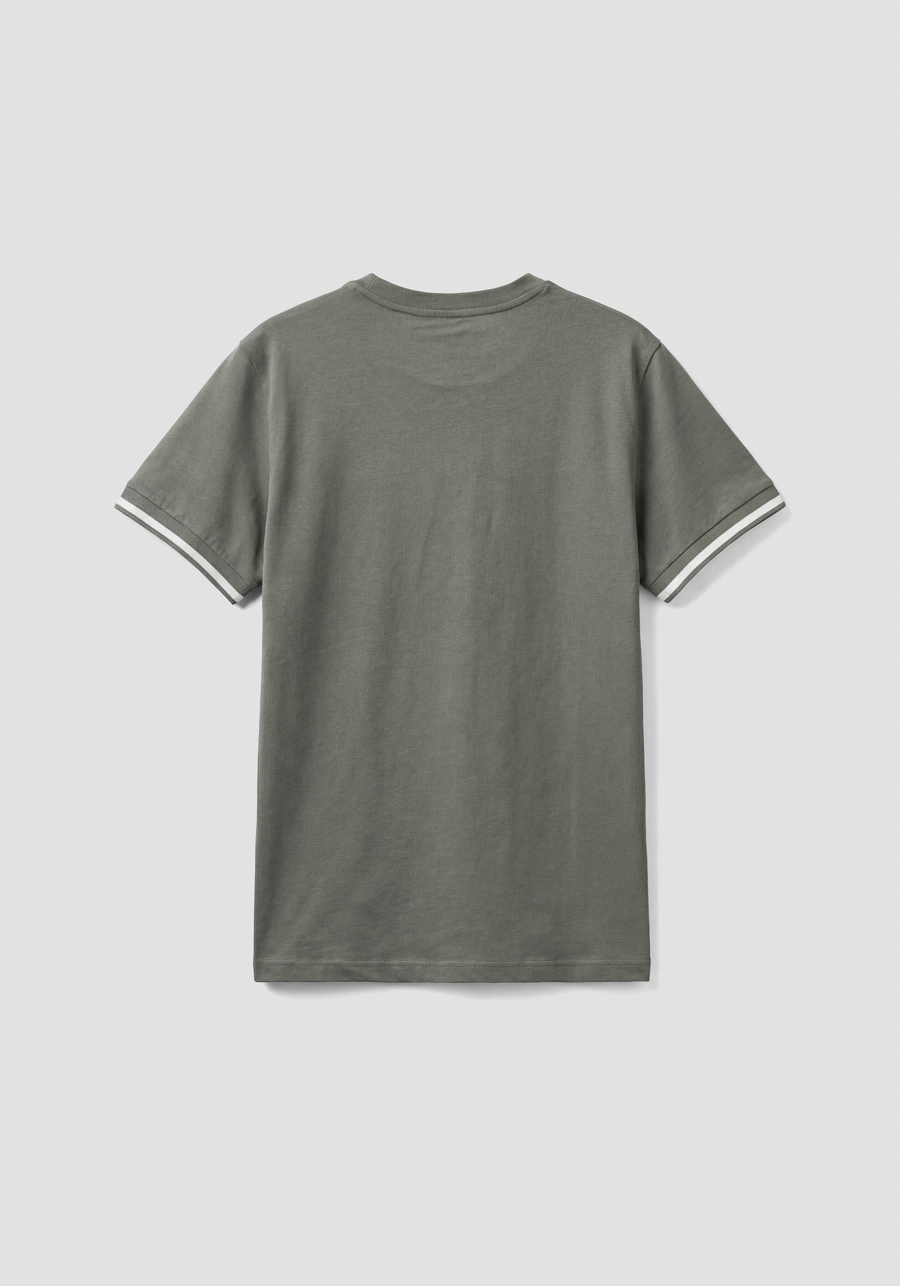 REGULAR-FIT T-SHIRT IN COTTON JERSEY WITH EMBROIDERED LOGO