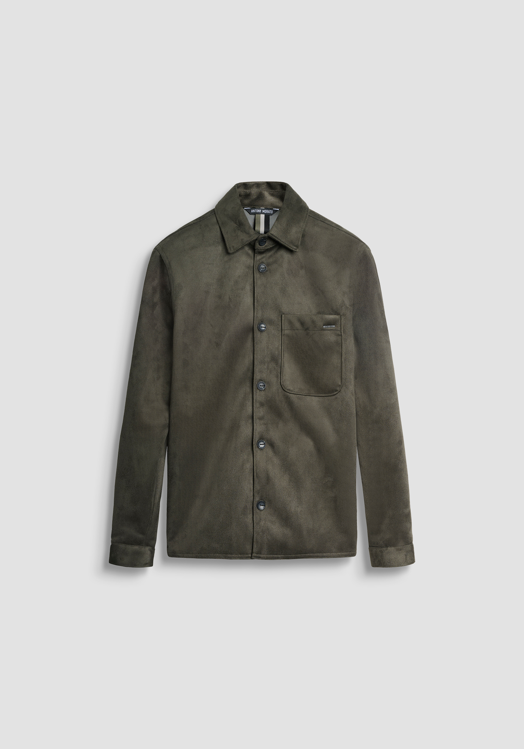 REGULAR FIT SHIRT IN SUEDE EFFECT | Antony Morato