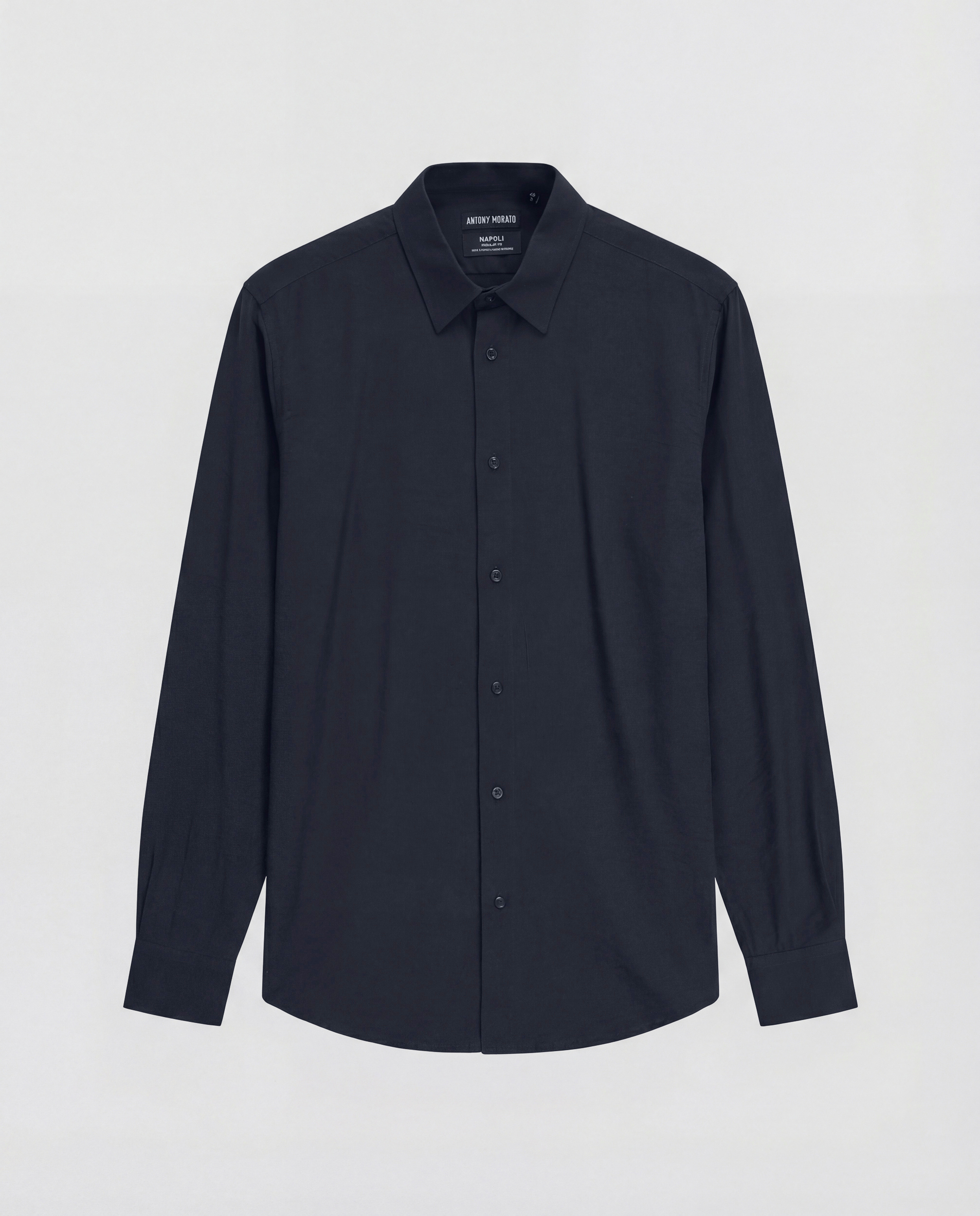 napoli dress shirts Antony Morato NAPOLI REGULAR-FIT SHIRT IN TECHNICAL FABRIC