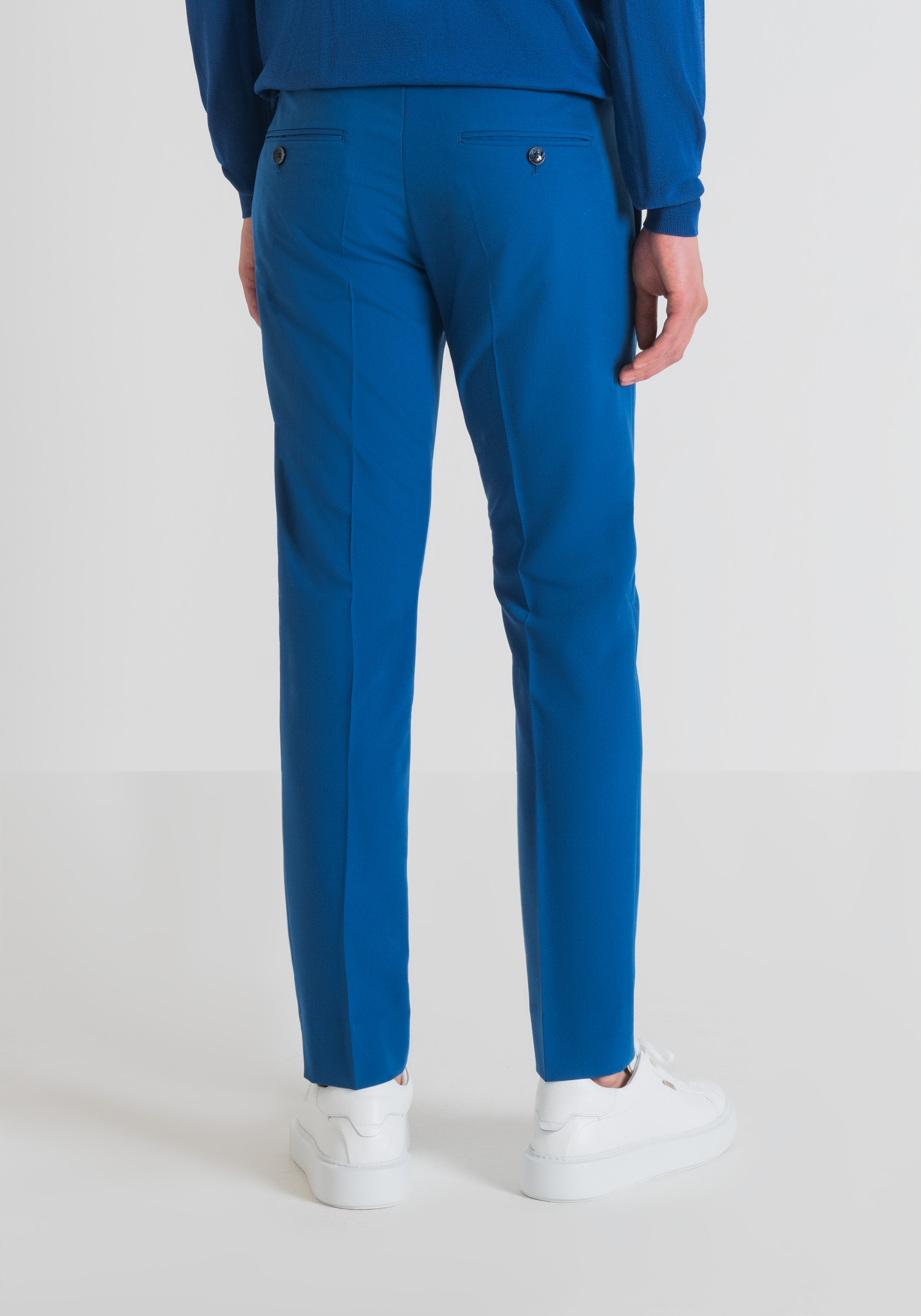 BONNIE SLIM FIT TROUSERS IN STRETCH VISCOSE BLEND FABRIC Antony Morato