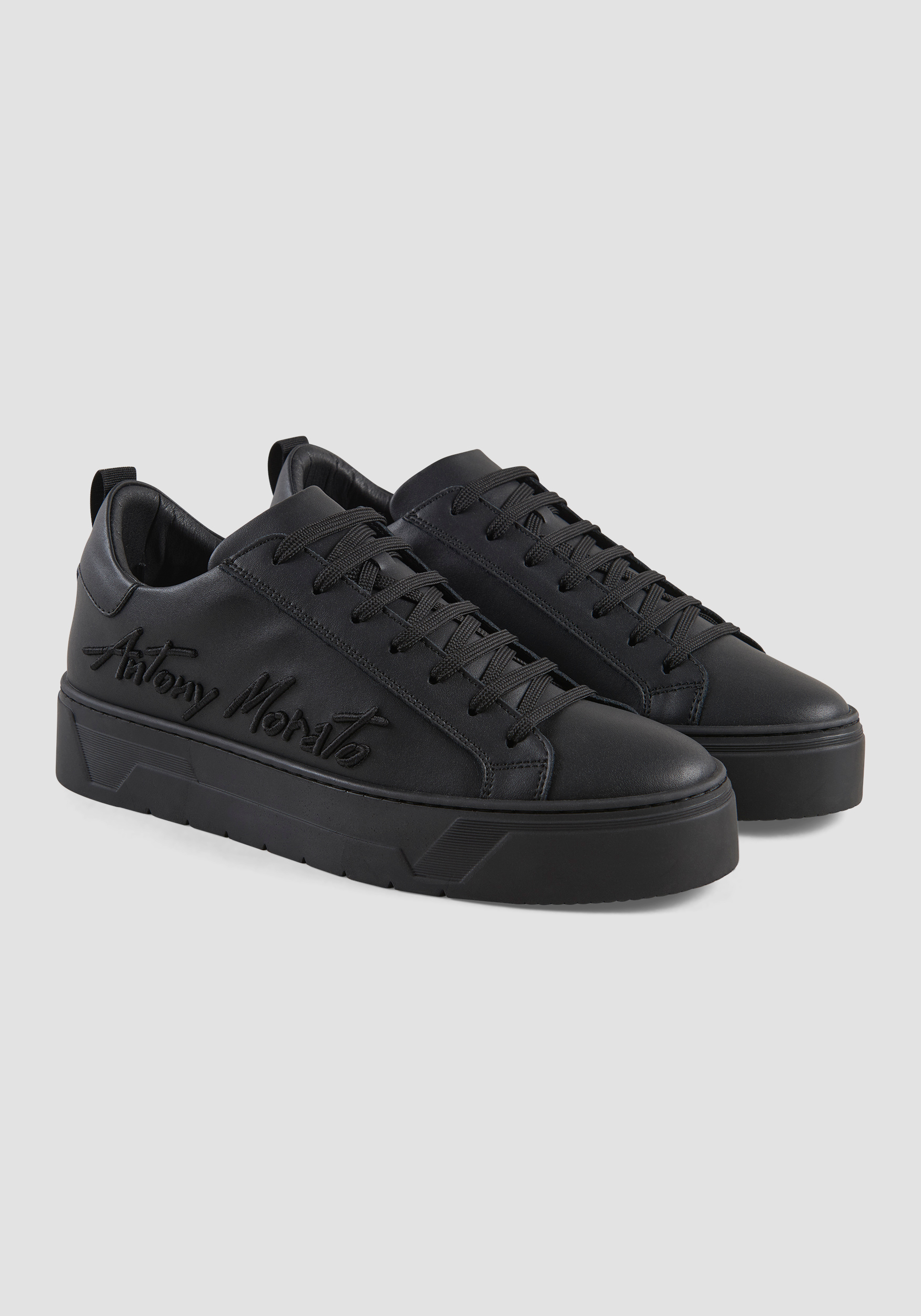 Antony morato black shoes cheap