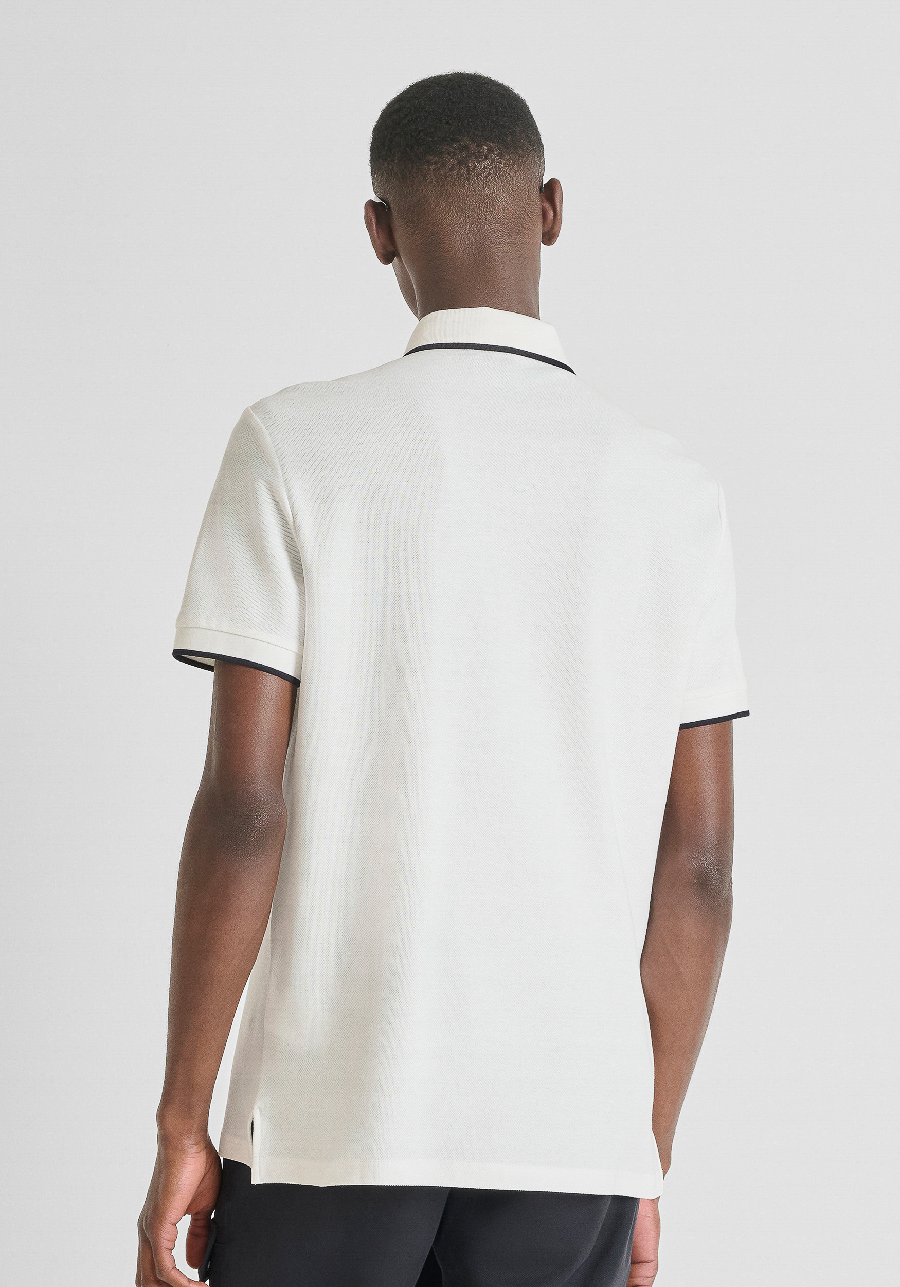 MARK & LONA Pave Polo ホワイト M MARK & LONA Pave Polo