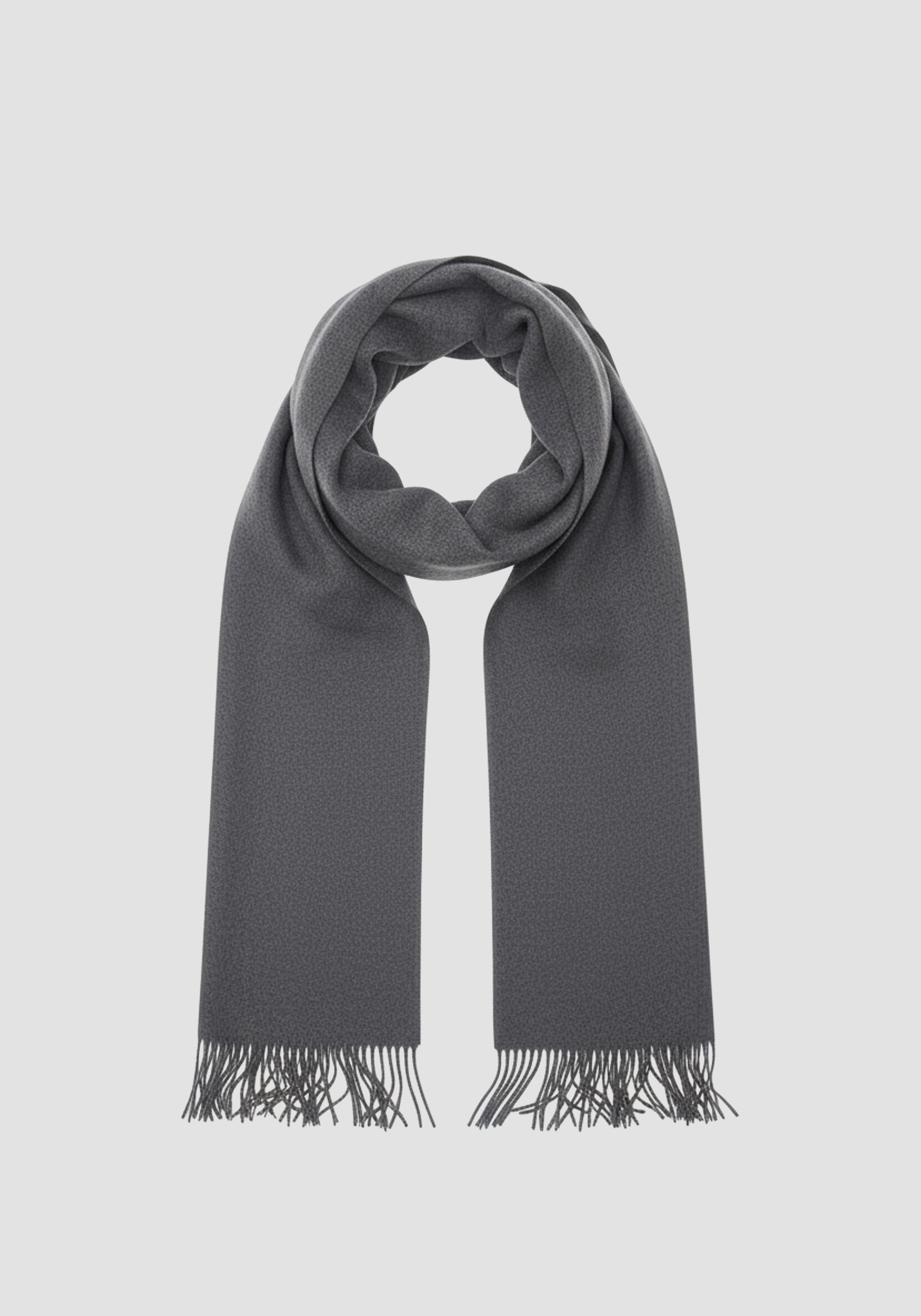 Antony Morato White Marabou Scarf