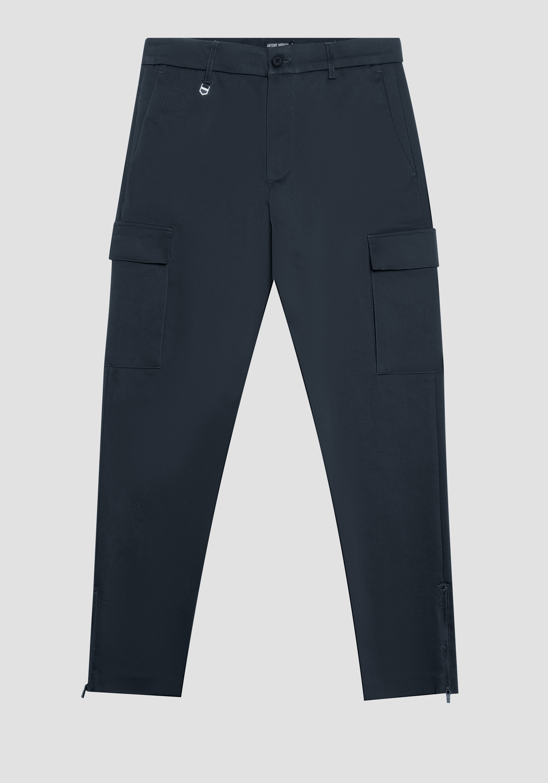 PANTALONES SKINNY FIT BJORN DE MEZCLA DE ALGODON ELASTICO CON BOLSILLOS LATERALES Y CREMALLERA EN EL BAJO Antony Morato